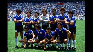 El once de Argentina que enfrentó a Inglaterra en México 86
