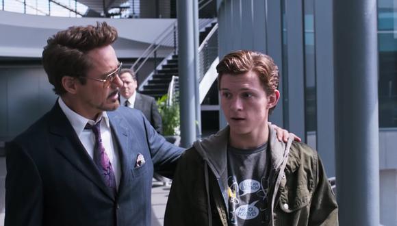 Tony Stark y Peter Parker interactuaron mucho antes que en la película "Capitán América: Civil War", según confirmó Tom Holland.