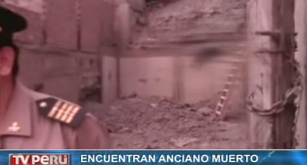 Sujeto de 75 años estaba desaparecido desde Año Nuevo. (TV Perú)