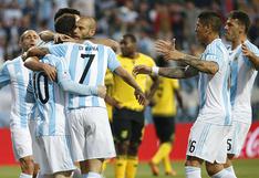 Argentina vence con miedo a Jamaica y avanza en la Copa América