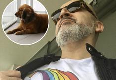 Beto Ortiz conmueve a sus seguidores al despedirse de "Charly", su perro y amigo