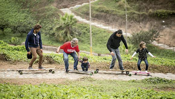 El pionero del skate en el Perú comparte su pasión en familia
