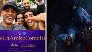 #UnAmigoComoTú, el reto viral de Disney y Make-A-Wish con Will Smith para celebrar el estreno de Aladdin