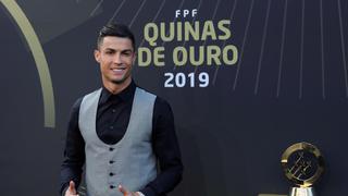 Cristiano Ronaldo fue elegido como el 'Jugador del Año' en Portugal, por encima de Joao Félix