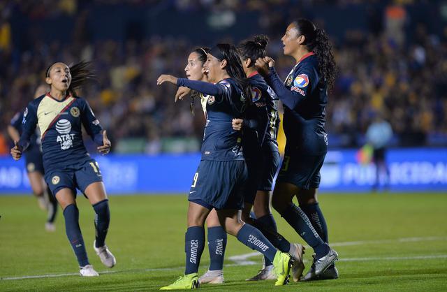 América femenil venció 3-1 en la tanda de penales y se consagró campeón del Apertura MX | Foto: EFE