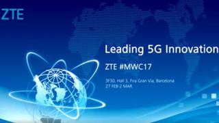 MWC 2017: ZTE anunció primer teléfono inteligente 5G