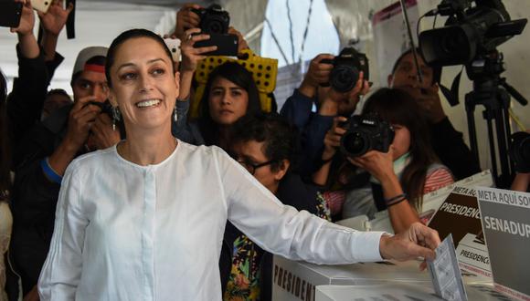 Quién es Claudia Sheinbaum, la primera alcaldesa de Ciudad de México. (AFP).