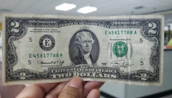 Se buscan para colección: cómo lucen los billetes de 1 dólar que valen 600 dólares