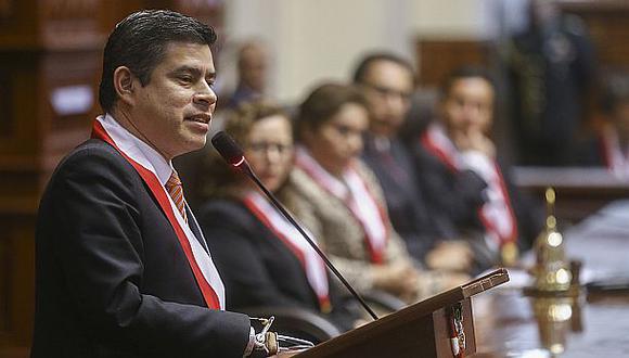 Luis Galarreta sostuvo que &ldquo;es el mejor momento para la democracia peruana, porque existe un verdadero equilibrio de poderes&rdquo;. (Foto: Congreso)