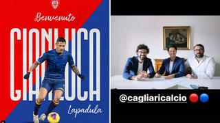 Gianluca Lapadula firma por Cagliari hasta junio del 2025
