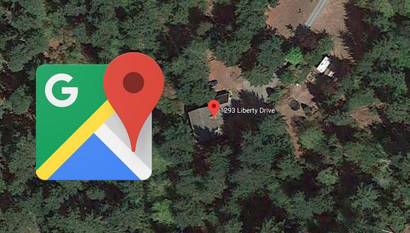 Este es el extraño ser que Google Maps captó en su mapa y lo volvió viral. (Foto: Google)