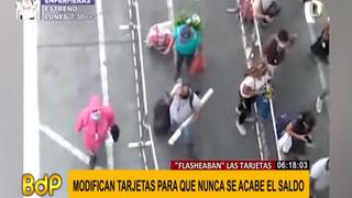 Metro de Lima: banda que ‘flasheaba’ tarjetas de Línea 1 para tener saldo ilimitado fue detenida por la Policía | VIDEO