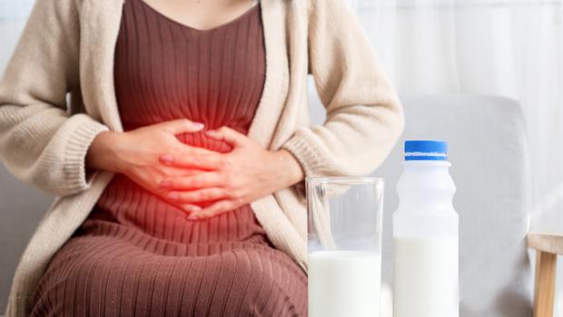 Some symptoms of lactose intolerance are: bloating or bloating, diarrhea, gas, nausea and pain in the abdomen.