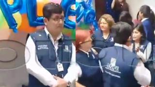 La Libertad: jefe de la ODPE Trujillo celebró su cumpleaños en sede institucional