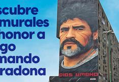 Diego Armando Maradona: Conoce los diversos murales en honor al astro del fútbol
