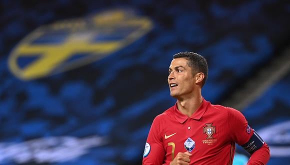 Cristiano Ronaldo jugaría su sexto y último Mundial con Portugal en Qatar 2022. (Foto: AFP)