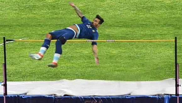 Argentina: Ezequiel Lavezzi se burló de su caída con esta foto