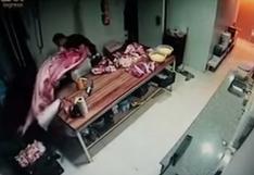 YouTube: Roba en una carnicería pero en vez de plata se lleva un cerdo | VIDEO