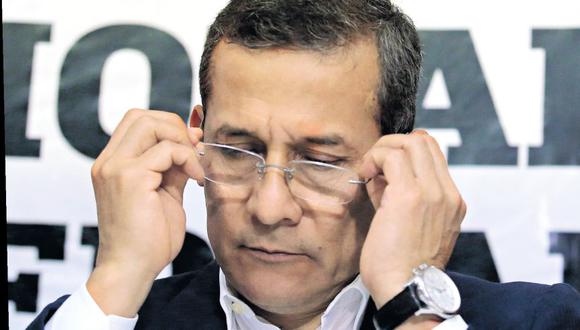 El ex mandatario Ollanta Humala reiteró que buscan inhabilitarlo políticamente con estas denuncias. (Archivo El Comercio)