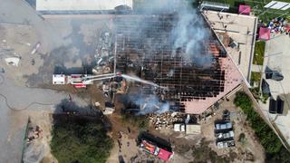 Incendio en Chorrillos: reportan siniestro en local colindante a la UPC | FOTOS