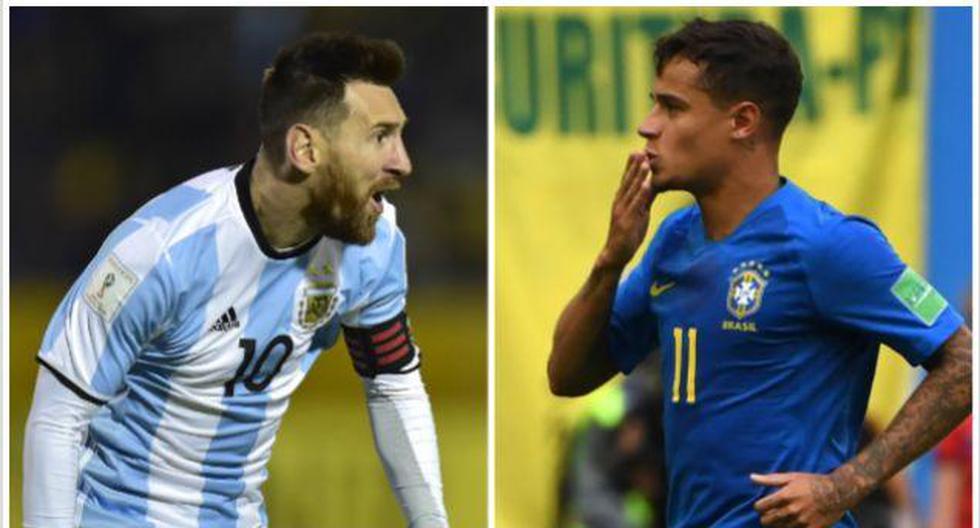 Argentina y Brasil se jugarán el pase a la final de la Copa América 2019. (Foto: AFP)