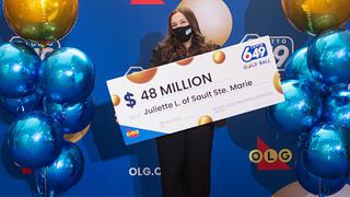 La adolescente que ganó 35 millones de dólares en la lotería en su primer intento