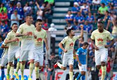 América venció al Cruz Azul en vibrante partido de la Liga MX