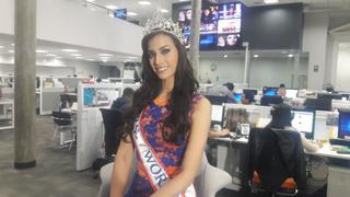 Señora Mundo 2016: nuestra entrevista con Giuliana Zevallos