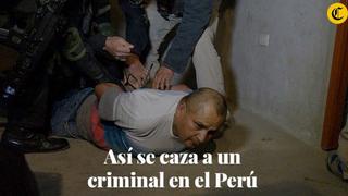 Así se atrapa a un criminal en el Perú | VIDEO