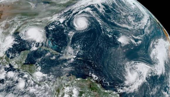 Desde 1971 no se registraban cinco ciclones tropicales activos al mismo tiempo. (CENTRO NACIONAL DE HURACANES DE ESTADOS UNIDOS).