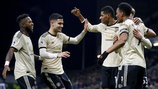 Manchester United venció 2-0 a Burnley por la fecha 20 de la Premier League