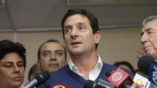 Reggiardo dice que está "a total disposición" de nuevo alcalde de Lima