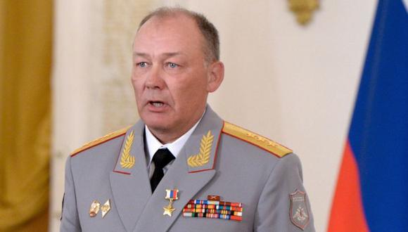 El coronel general Alexander Dvornikov durante una ceremonia de premiación en el Kremlin de Moscú, Rusia.