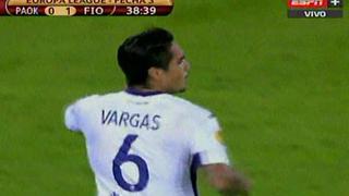 Mira el gol de Juan Vargas ante el PAOK en la Europa League