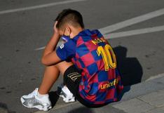 La historia del niño que esperó en vano a Lionel Messi en Barcelona: “He dormido mal y a veces ni he comido”