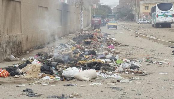 Municipalidad de Chiclayo promete recoger basura en una semana