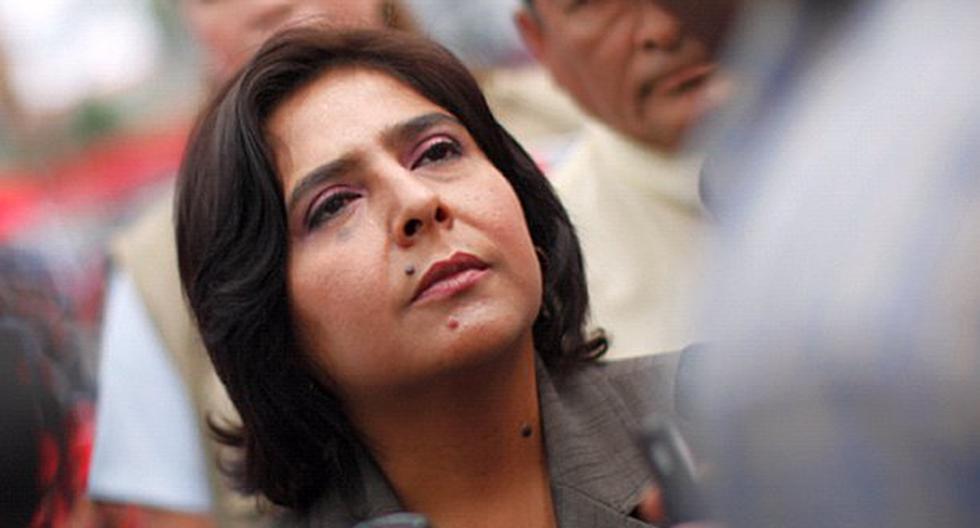 Ana Jara llegó al Congreso. (Foto: Peru.com)