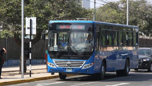 Javier Prado: 30 buses color plomo ingresarán desde noviembre