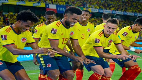 Colombia superó a Chile por las Eliminatorias Qatar 2022 | Foto: @FCFSeleccionCol