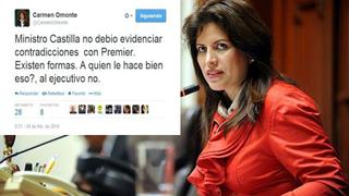 Carmen Omonte criticó al Gobierno horas antes de ser ministra