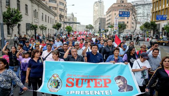 Qué se sabe de una posible huelga de profesores por incumplimiento de aumento salarial. (Foto: SUTEP)