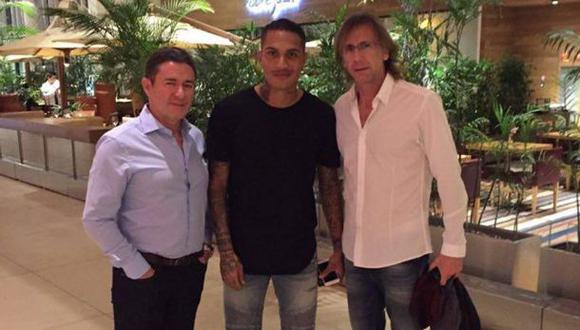 Selección: Ricardo Gareca cerró gira visitando a Paolo Guerrero