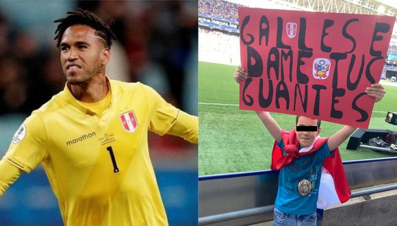 Pedro Gallese cumplirá sueño de pequeño hincha de la selección peruana.