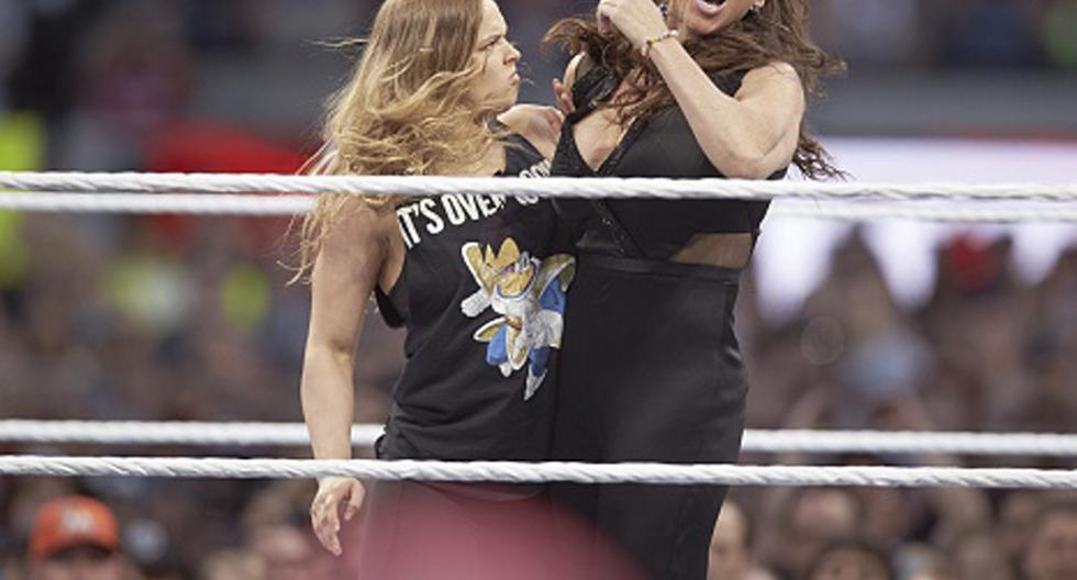 Se abre una posibilidad para que Ronda Rousey aparezca en WrestleMania 32. (Foto: Getty Images)