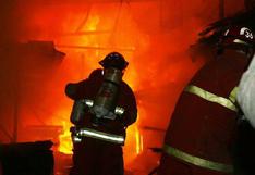 Incendio arrasó con una vivienda en San Martín de Porres 