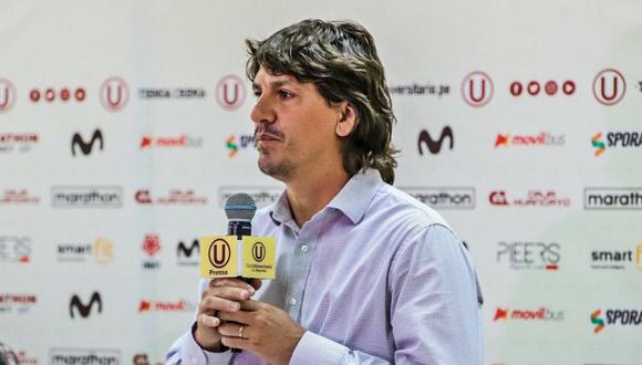Jean Ferrari descartó agresiones físicas a jugadores de la U: “Tejen historias que no hay”. (Foto: Universitario)