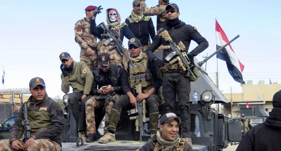Fuerzas antiterroristas iraquíes luchan contra ISIS en Mosul. (Foto: EFE)
