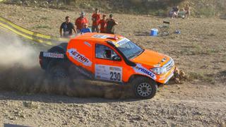 Raúl Orlandini tomó el liderato del Rally Baja Aragón