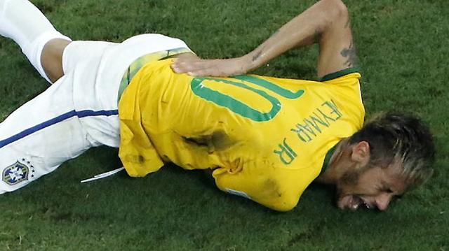 Neymar no sentía sus piernas tras rodillazo, reveló Scolari - 1