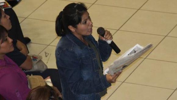 Fiorella Nolasco pide "estar atentos" a movimientos de Álvarez